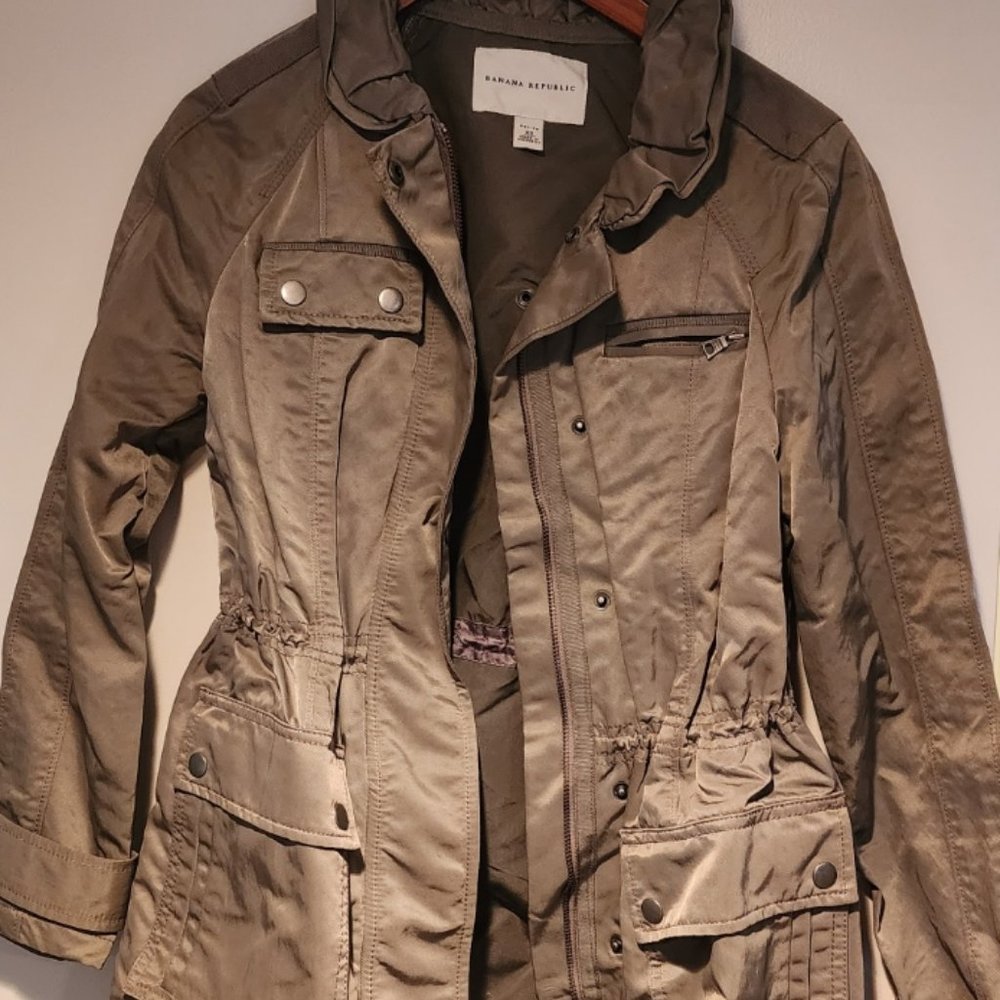 Banana Republic Nylon XS Multi Pocket Women's Jacket